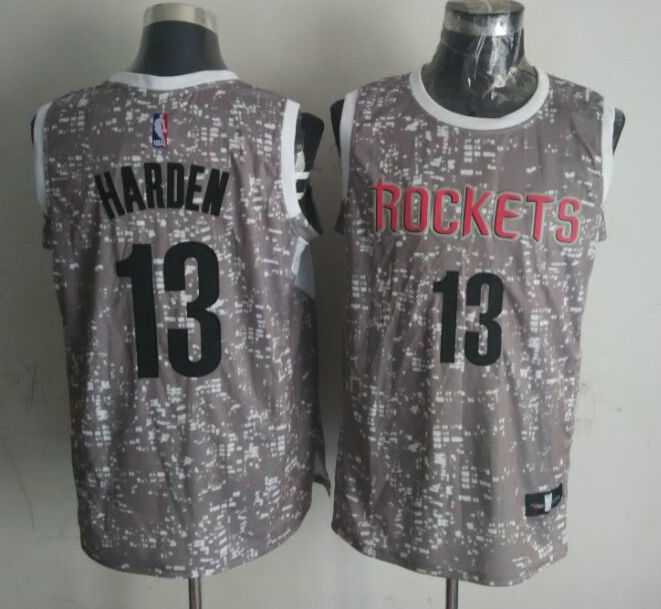 Houston Rockets #13 James Harden Gray City Luminous Stitched Jersey,We sell and wholesale Houston Rockets #13 James Harden Gray City Luminous Stitched Jersey on line form chian!